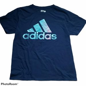 ADIDAS | Navy Blue Tee | Size Large